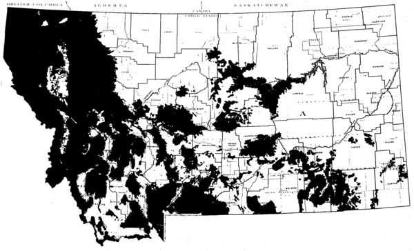 Fire Management Map of Montana